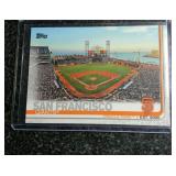 2018 Topps Giants Oracle Park