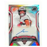 2025 Topps Resurgence Auto Jalen McMillan