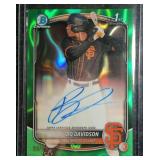 2025 Bowman Chrome Auto Bo Davidson /99