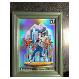 Framed 2024 Donruss Downtown Oversized Puka Nacua
