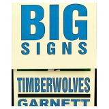 2003/04 Fleer Big Signs Kevin Garnett