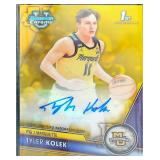 2024 Bowman Chrome U. Auto Tyler Kolek 6/75