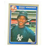 1985 Fleer #U51 Rickey Henderson