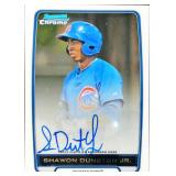 2012 Bowman Chrome Auto Shawon Dunston Jr.