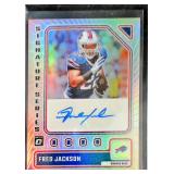 2023 Donruss Optic Auto Fred Jackson