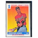 1991 Score 1st Round Draft Pick Chipper Jones