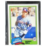 2012 Topps Archives Auto Buddy Bell