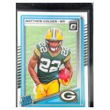 2025 Donruss Optic Rated Rookie Matthew Golden