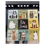 Kitty Family Sign