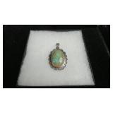 Sterling & Turquoise Pendant