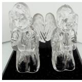Two Angel candel holders