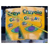 x2 Crayola Cling Art