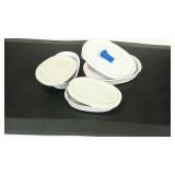 3pc corning set w/ lids