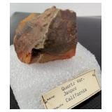 Quartz Var Jasper California