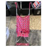 Pink stroller good condition. Light weight