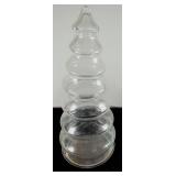 Three piece glass tree