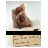 Brown Calcite From Mexico #s93k