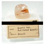 Quartz Var Rutilated Quartz From Brazil #s244g