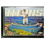 2023 Topps Chroum Titans Aaron Judge