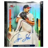 2025Topps Finnest Auto Spencer Strider
