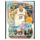 2023 Bowman Chrome U Auto Chance Westry