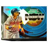 2022 Topps Chrome Generation Now Ronald Acuna Jr.