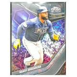 2023 Topps Chrome Black Randy Arozarena. 126/150