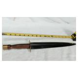 Dagger with Wood Handle