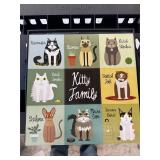 Kitty Family Sign