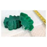 Christmas Tree Silicon Molds - Set of12