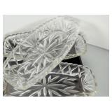 Set of Glass Serving Trays