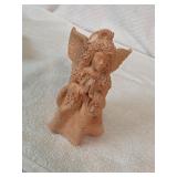 Terracotta Angel Figurine