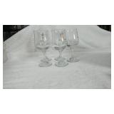 Set of 4 Camus Cognac Tasting Glasses