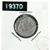 1937 D Buffalo Nickel