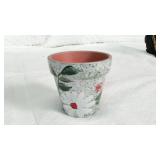 Painted Terracotta Flower Pot