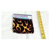 Bandanna with Flame Design