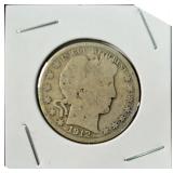 1912 Barber Half Dollar