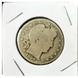 1908 Barber Half Dollar