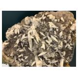 Dogtooth Calcite in Matrix