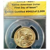 ms 67 Native American First Day Of Issue #412/2009