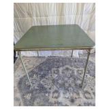 Vintage Metal Folding Table