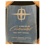 1966 Lincoln Continental Shop manual