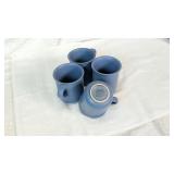 Set of Four Dansk International Designs Mugs