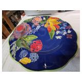 Floral Patterned Decorative Plate