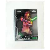 Topps Chrome StarWars Collector card Poe Dameron