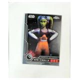 Topps Chrome StarWars Collector card Dark Rey