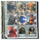 Topps Chrome StarWars Collector card Sheets