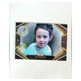 Topps Chrome StarWars Collector card Leia Rescued