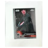 Topps Chrome StarWars Collector card Maul