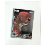 Topps Chrome StarWars Collector card Darth...